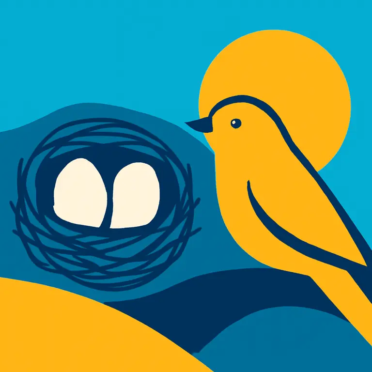 Caza y Nido - portada del puzzle