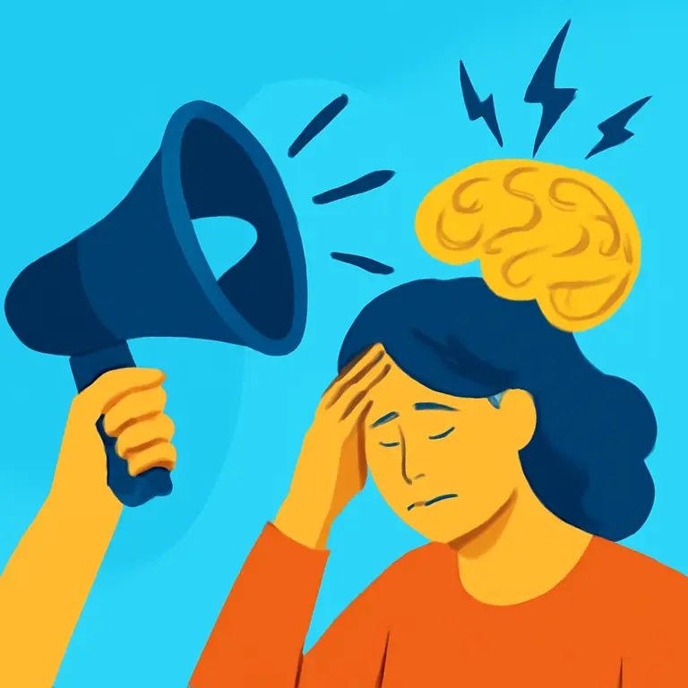 Gritos y Migrañas - portada del puzzle