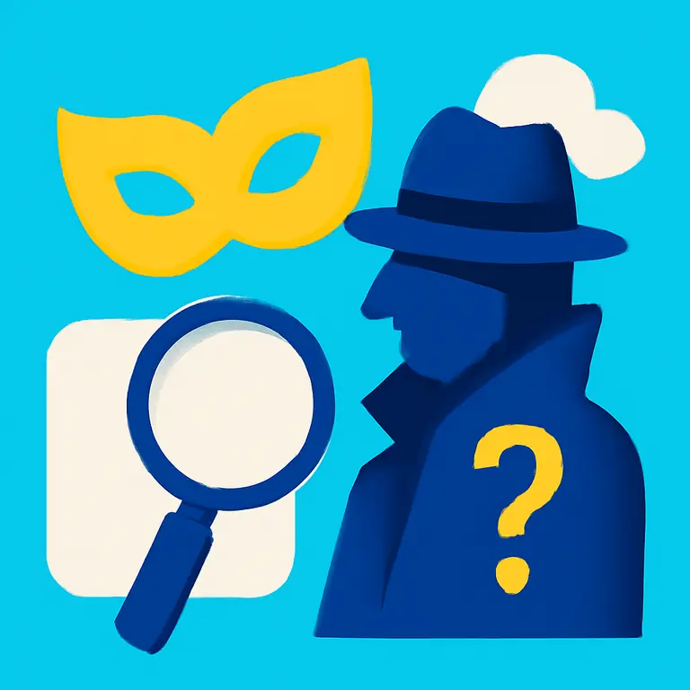 Misterio y Máscaras - portada del puzzle