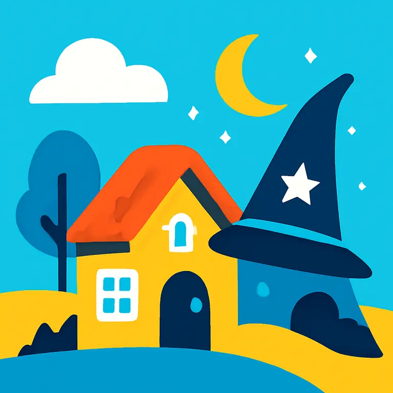 Pueblecito Mágico - portada del puzzle