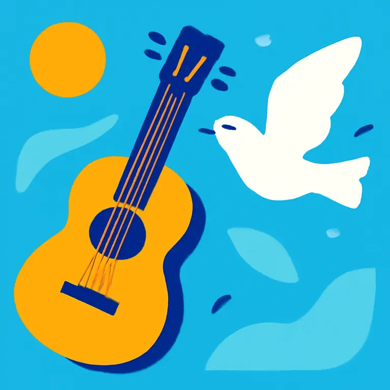 Ritmo y vuelo - portada del puzzle