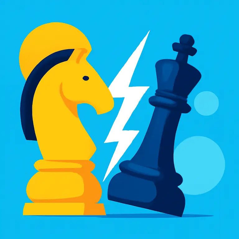 Conflicto Intenso - portada del puzzle