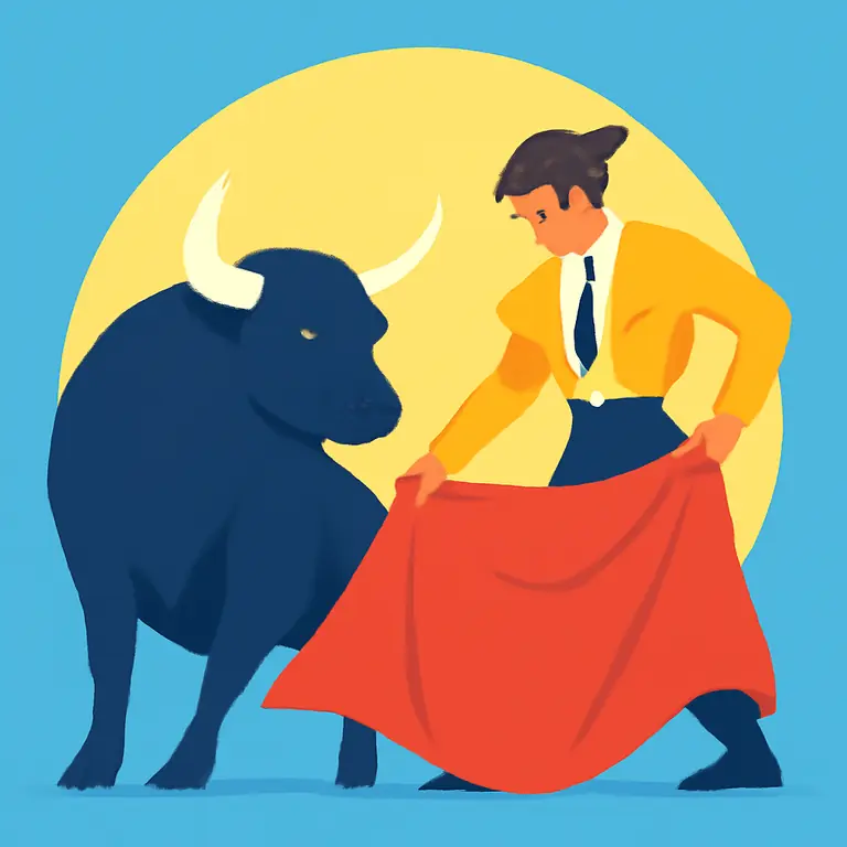 Tauromaquia Salvaje - portada del puzzle