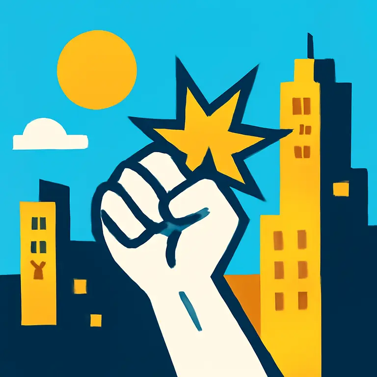 Tensión Urbana - portada del puzzle