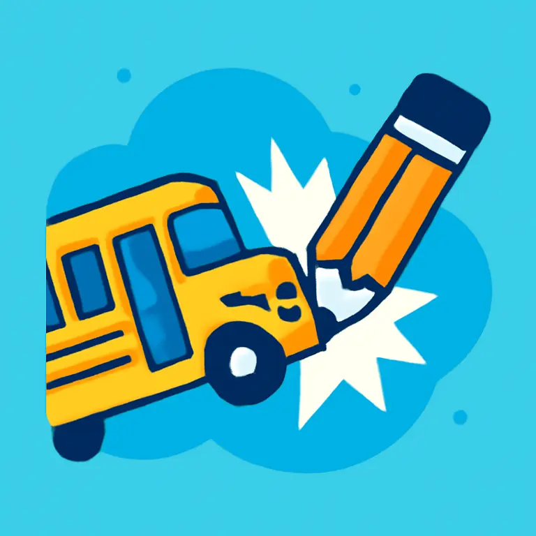 Choque Escolar - portada del puzzle