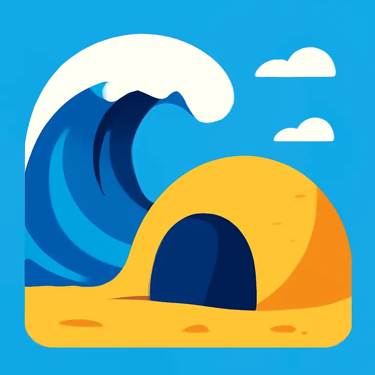 Olas y Madrigueras - portada del puzzle