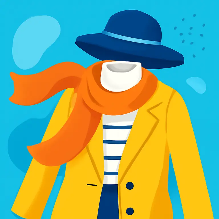 Moda Otoñal - portada del puzzle