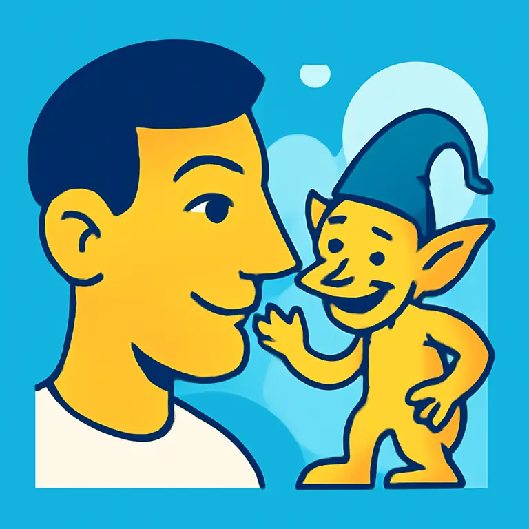 Rostros y Duendes - portada del puzzle