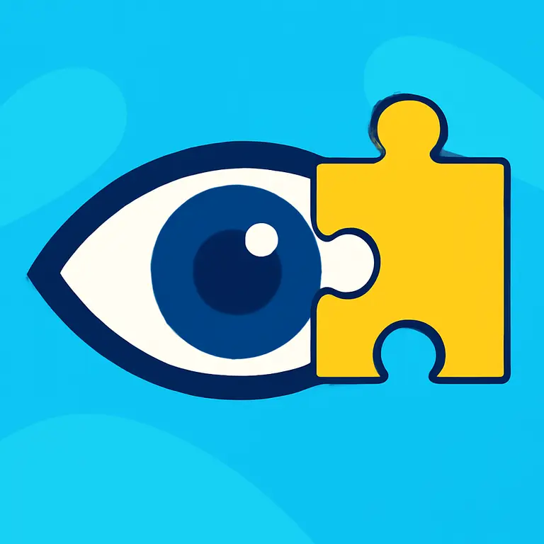 Conflicto oculto - portada del puzzle