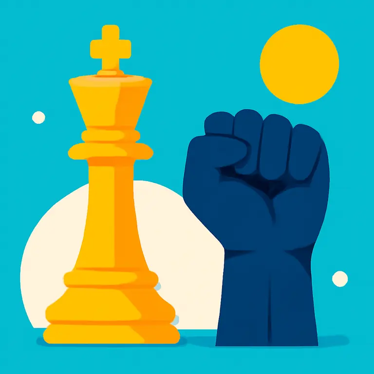 Liderato y Conflicto - portada del puzzle