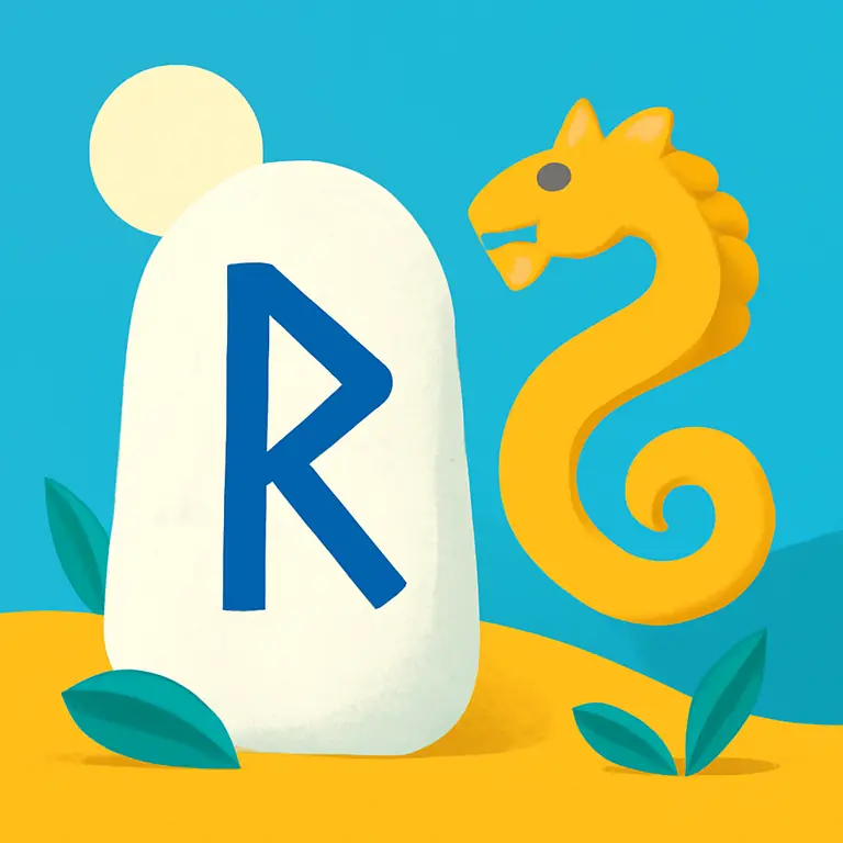 Runas y Mitos - portada del puzzle