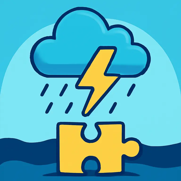 Tormenta Nativa - portada del puzzle