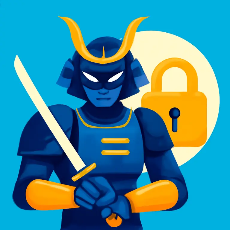 Ciber Samurai - portada del puzzle