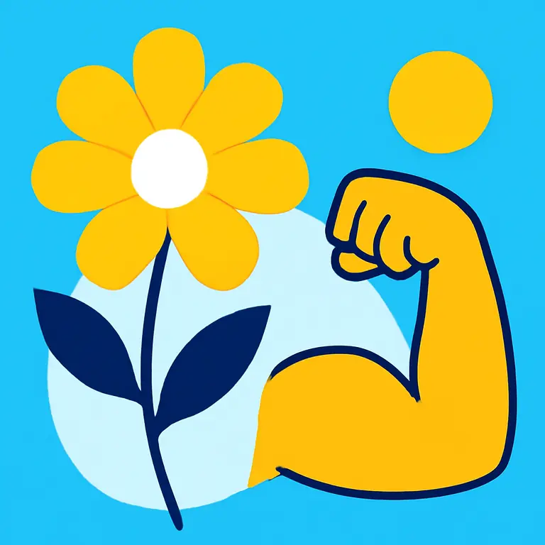 Flores y Fuerza - portada del puzzle