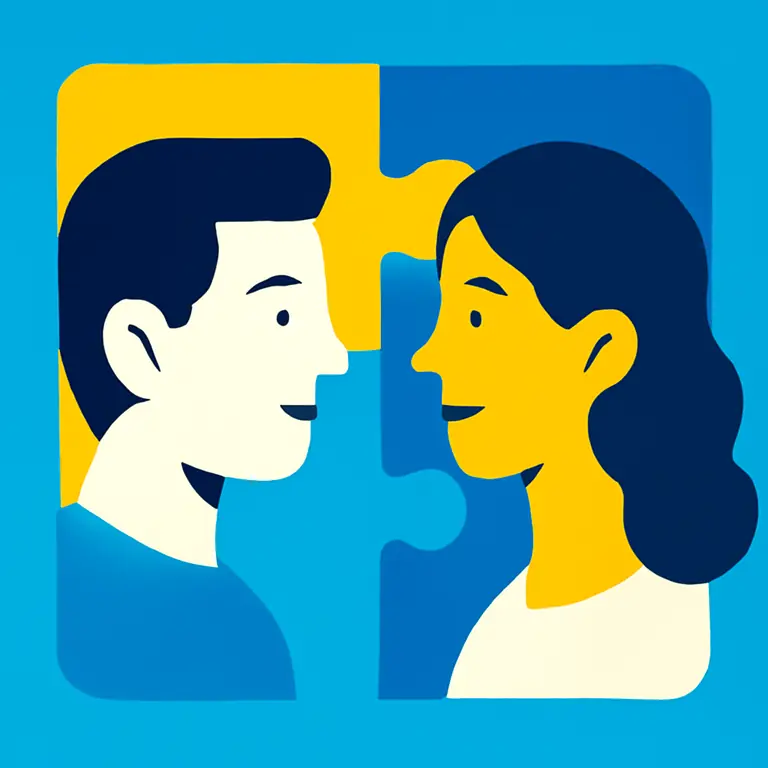 Contrastes Humanos - portada del puzzle