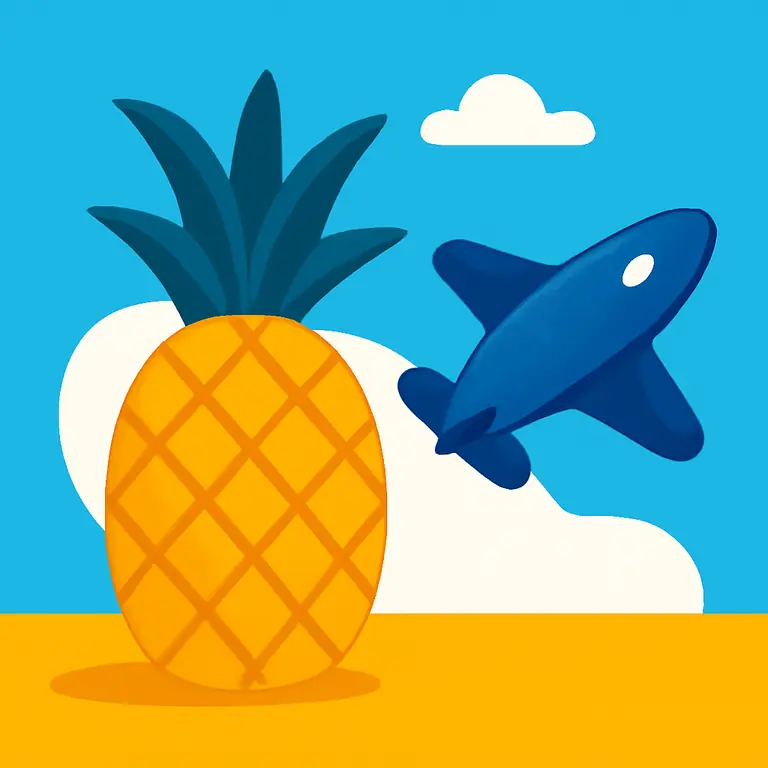 Frutas y aventura - portada del puzzle