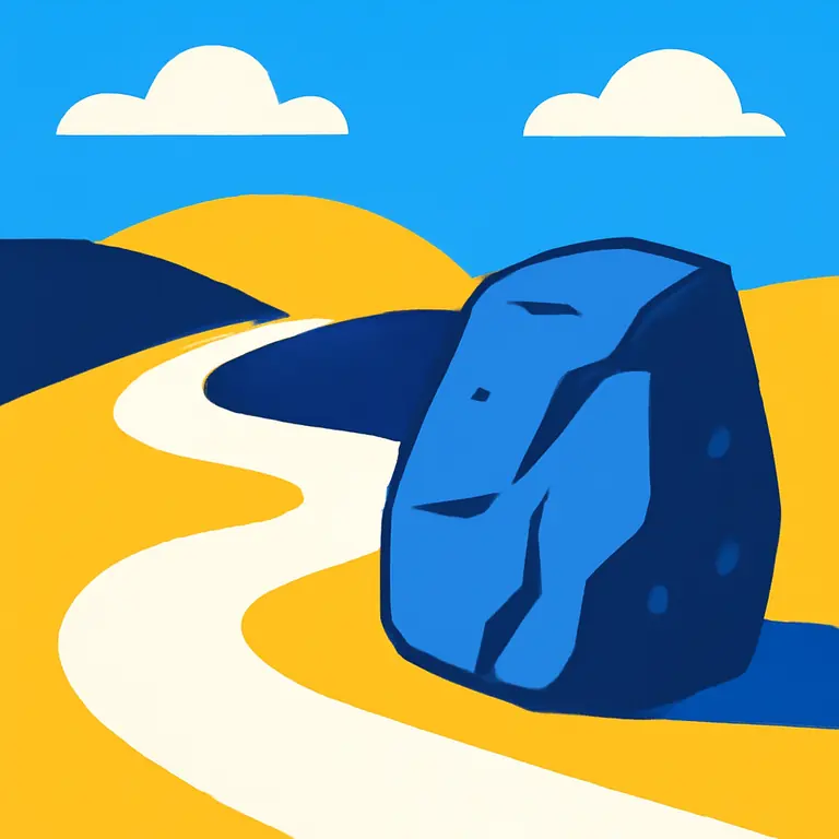 Rutas y Piedras - portada del puzzle