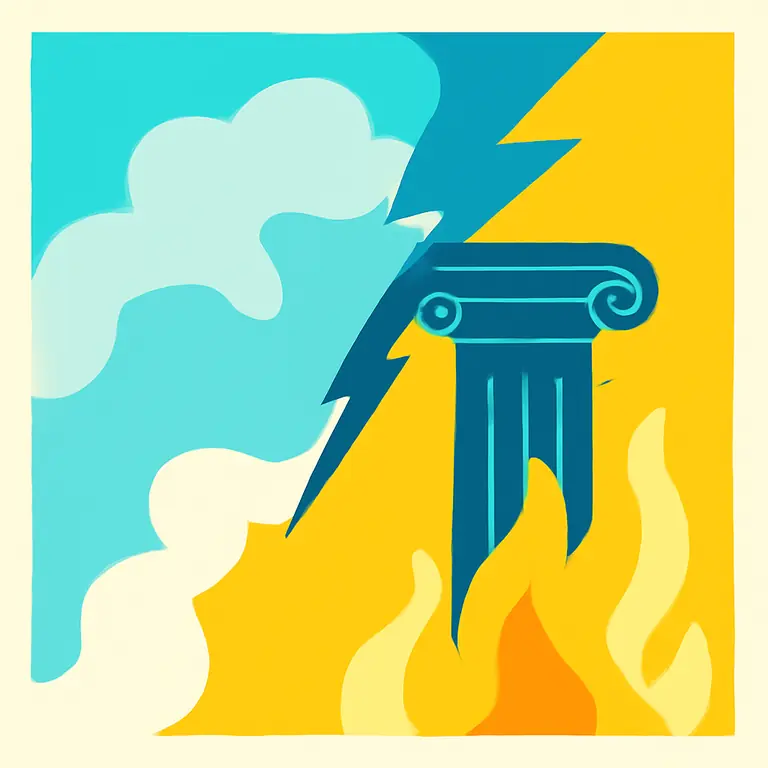 Niebla y Furor - portada del puzzle