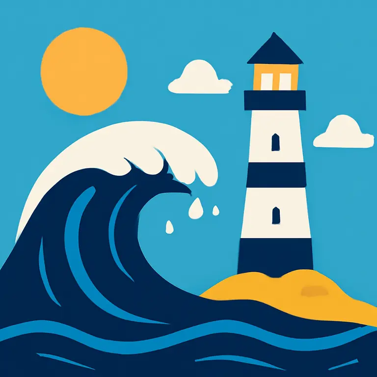 Tempestad Marina - portada del puzzle