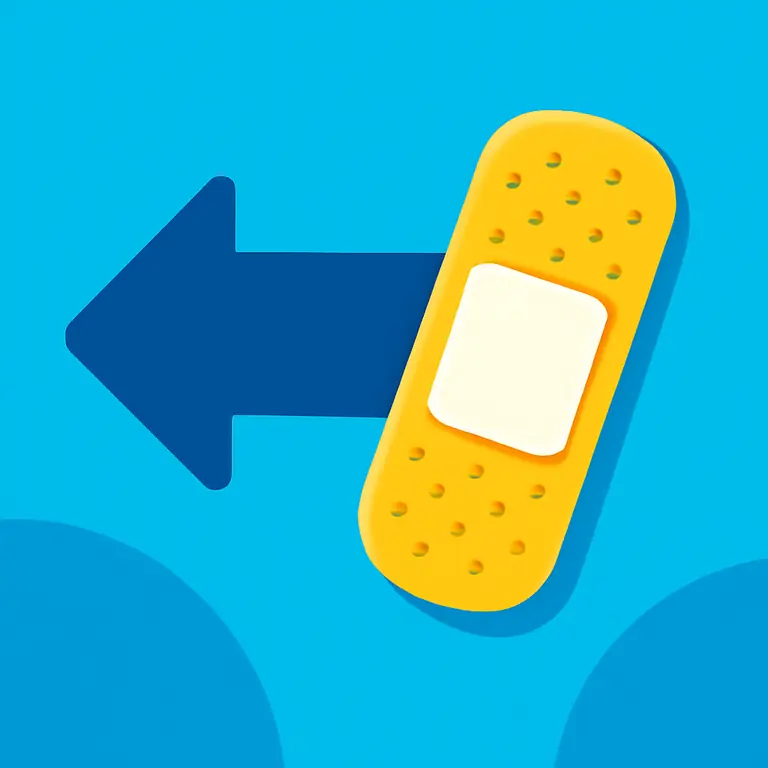 Curar y Retroceder - portada del puzzle