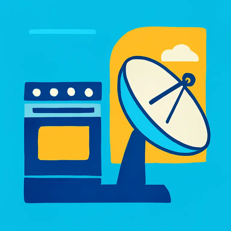 Cocina y espacio - portada del puzzle