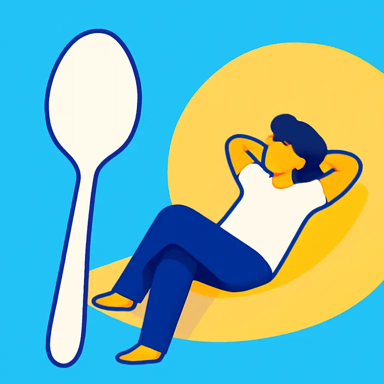 Cuchara y Relax - portada del puzzle