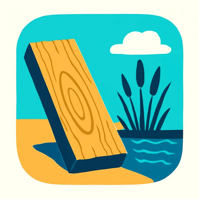 Madera y Marisma - portada del puzzle