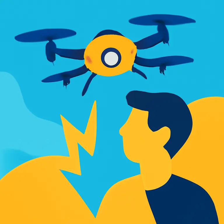 Dron y Adrenalina - portada del puzzle