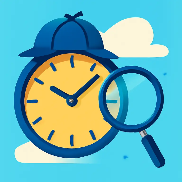 Reloj y misterio - portada del puzzle