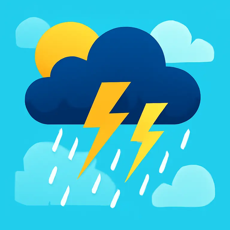 Tormentas y Nubes - portada del puzzle