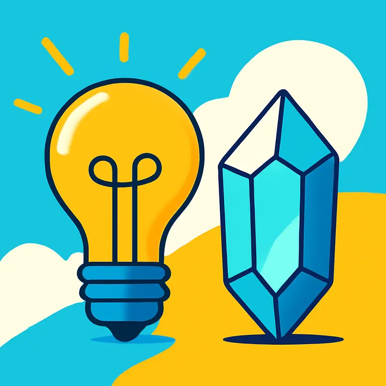 Luz y Cristal - portada del puzzle