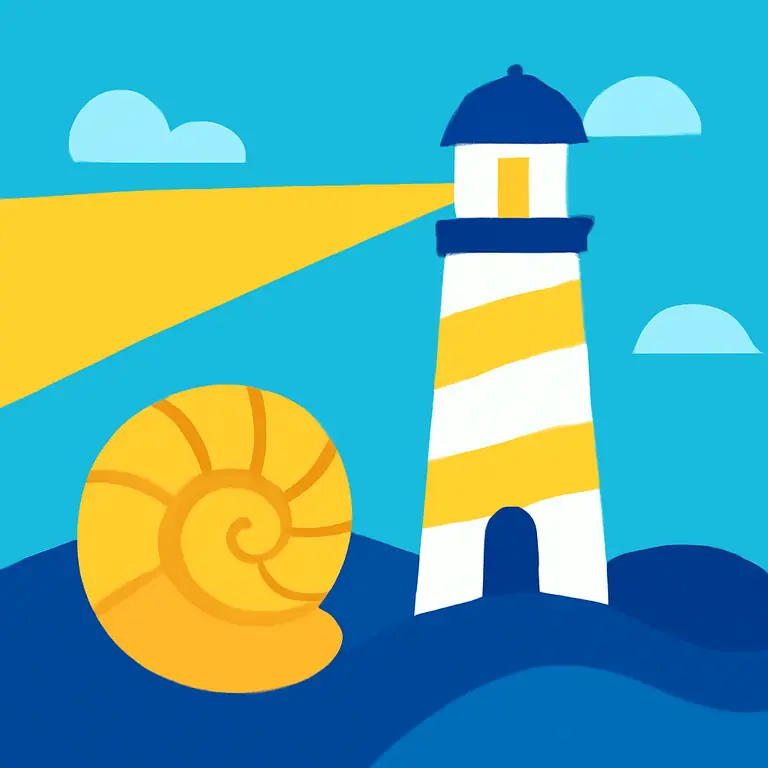 Ecos del Faro - portada del puzzle