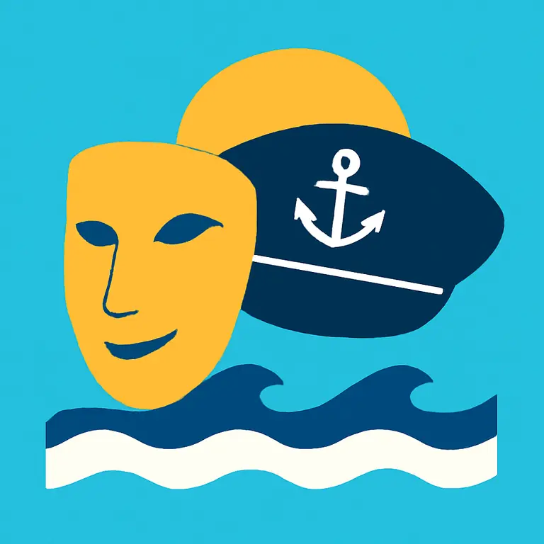 Engaños y mares - portada del puzzle