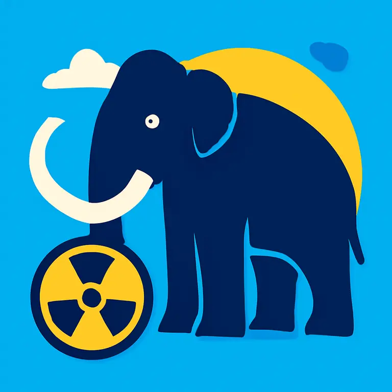 Mamut Radiactivo - portada del puzzle