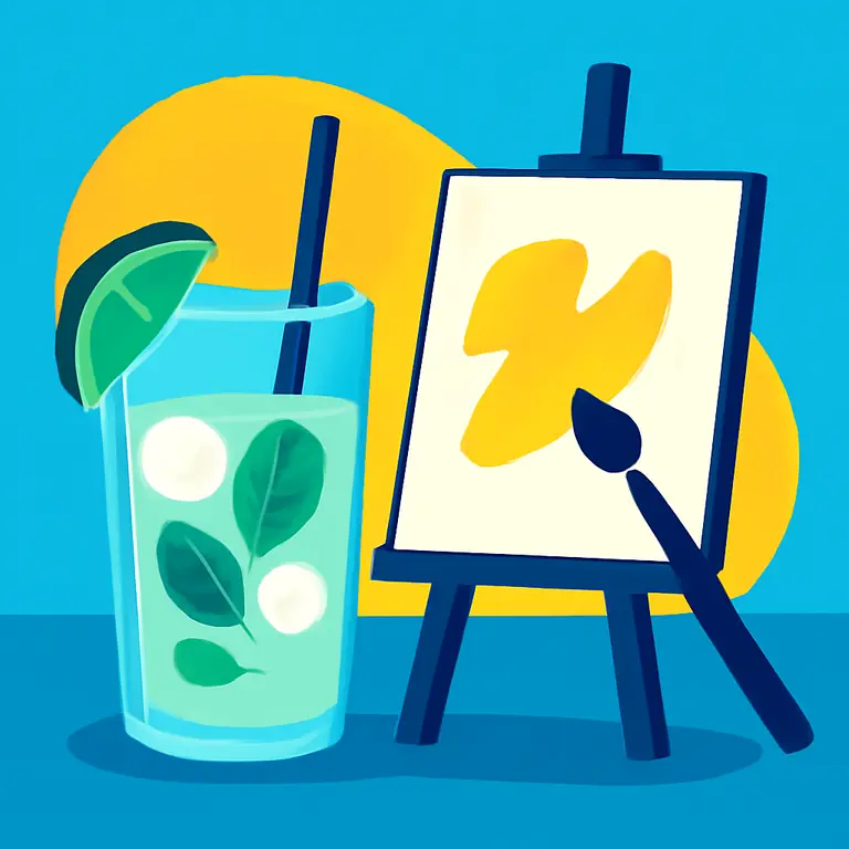 Mojito y Arte - portada del puzzle