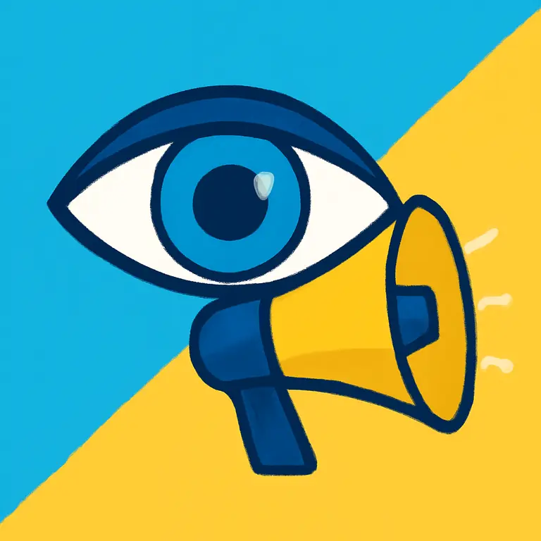 Ojos y Avisos - portada del puzzle