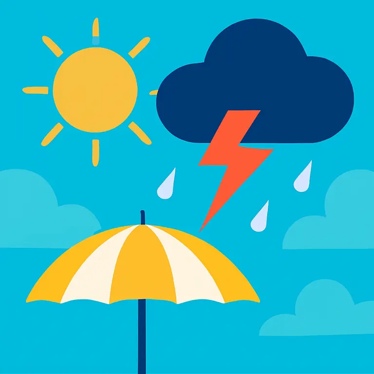 Tormenta Estival - portada del puzzle