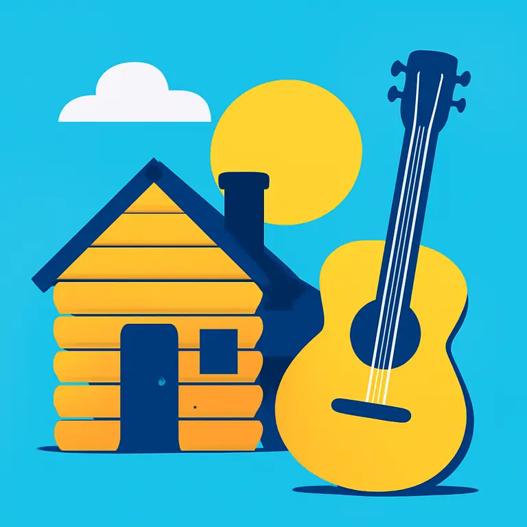 Cabañas y Música - portada del puzzle