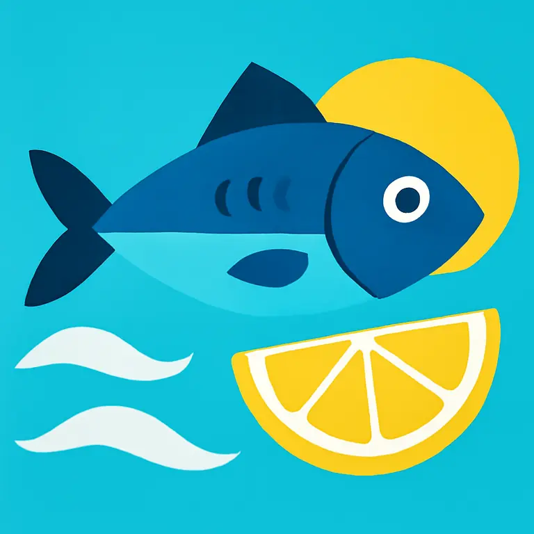 Sabores marinos - portada del puzzle