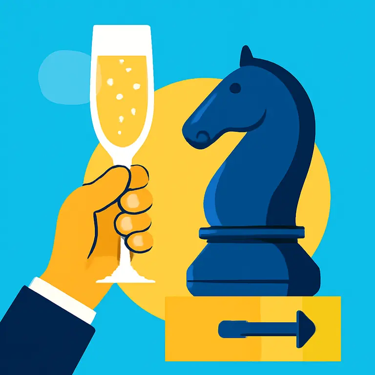 Brindis y Estrategia - portada del puzzle