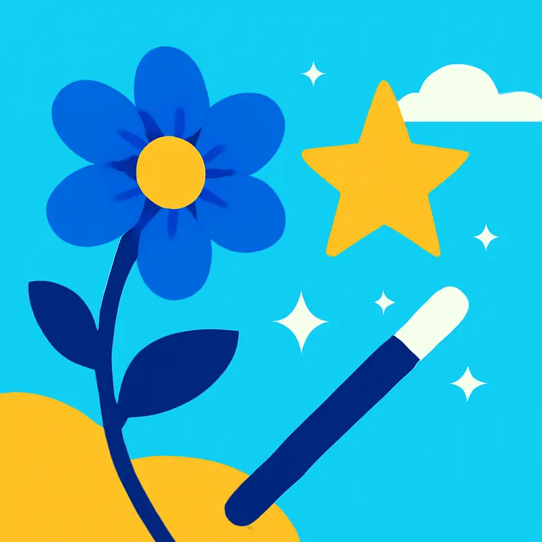 Jardín Mágico - portada del puzzle