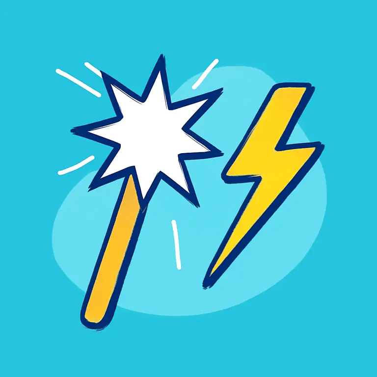 Chispear y Rayo - portada del puzzle