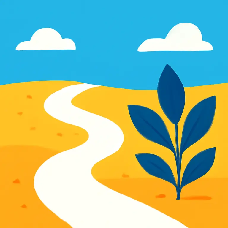 Senderos y Arena - portada del puzzle