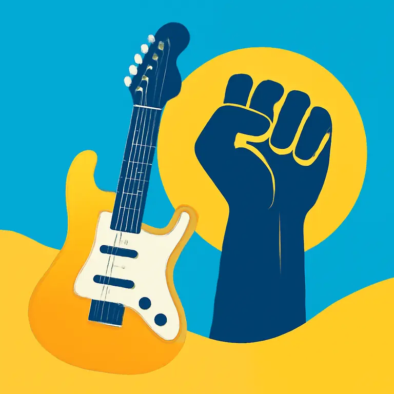 Ritmo y Rebelión - portada del puzzle