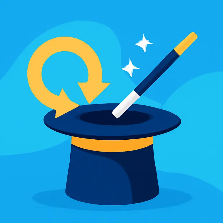 Giros y Magia - portada del puzzle