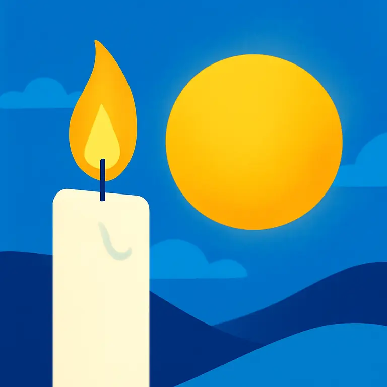 Anochece y Fulgor - portada del puzzle