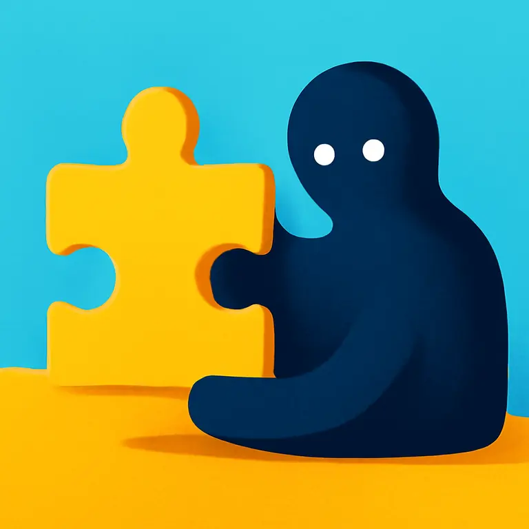 Caos y Sombras - portada del puzzle