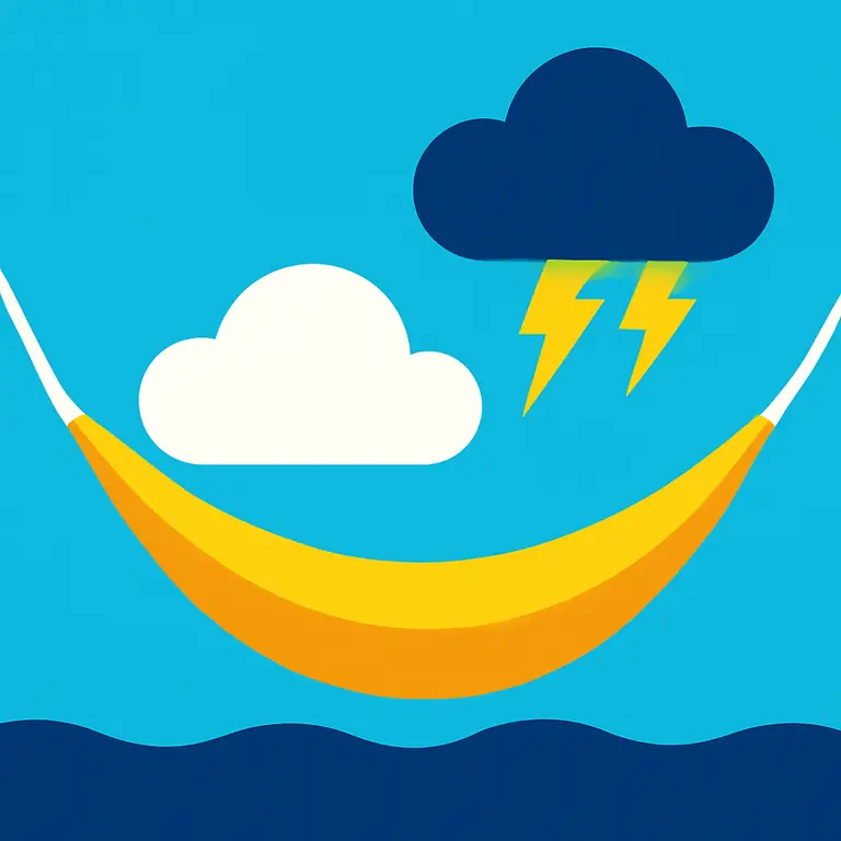 Relajación y tormenta - portada del puzzle