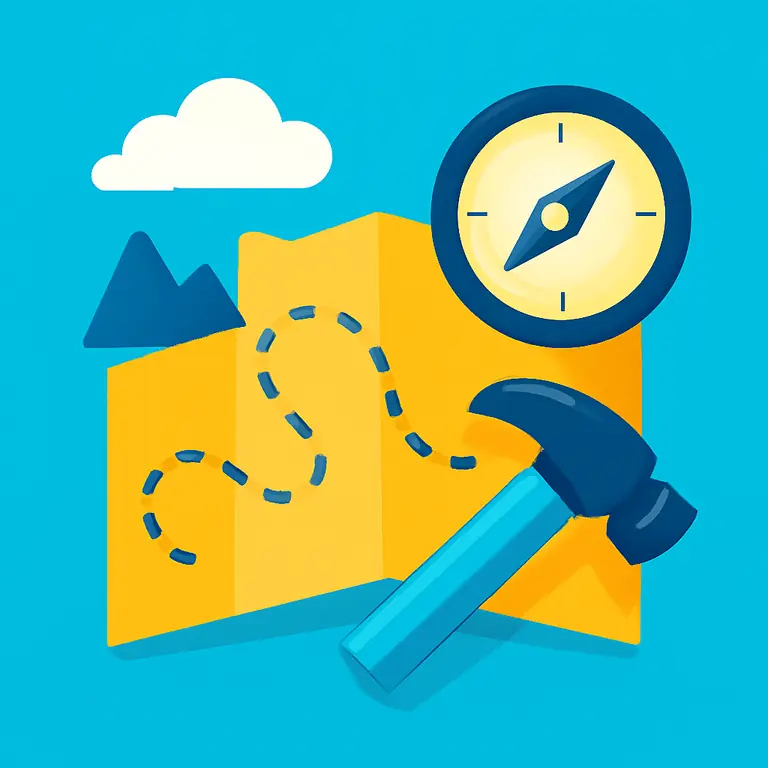 Aventuras y Herramientas - portada del puzzle