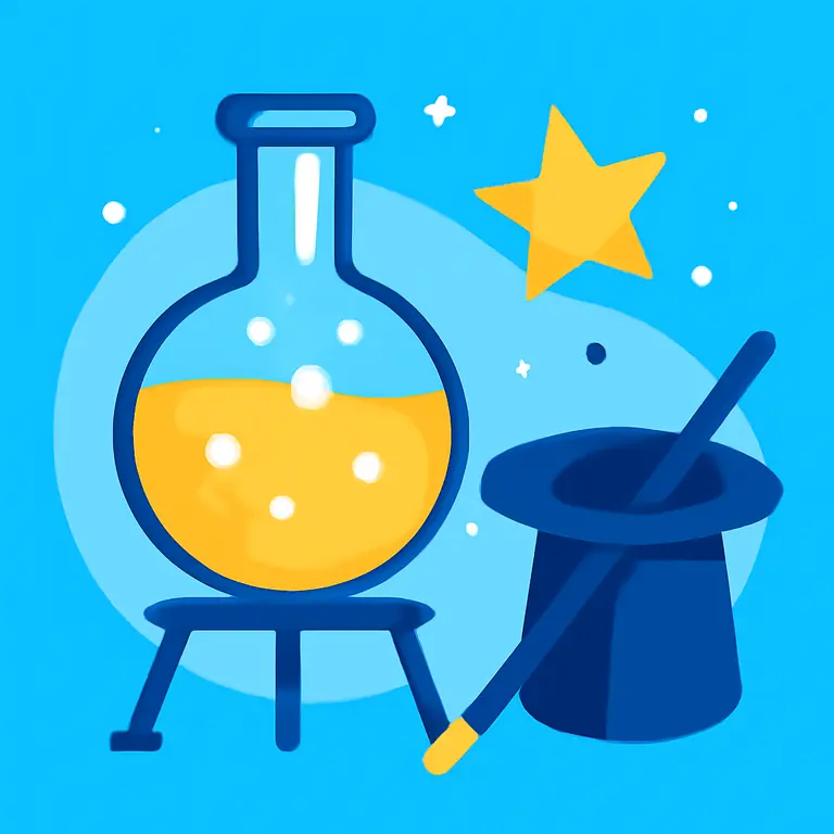 Laboratorio Mágico - portada del puzzle